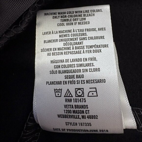 Spyder Sweater Fleece Full-Zip Jacket Gray Black Women’s M NWT #187335 GORP CORE - Picture 8 of 8